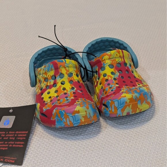 Joybees Kids Size C4/5  Durable & Comfy Sandals Kryptek Multicolor Loki/Baltic - Picture 1 of 7